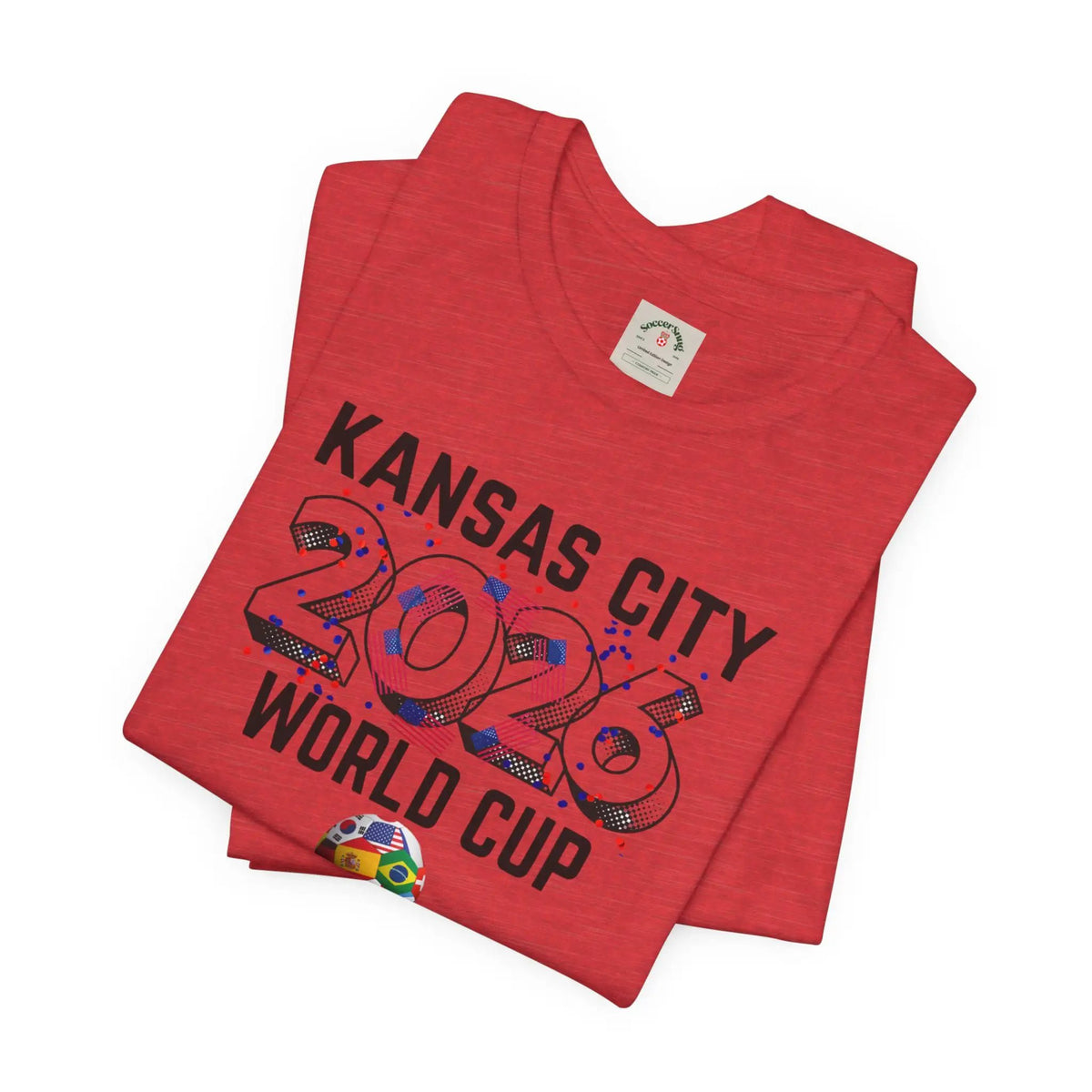 Kansas City 2026 World Cup T-Shirt — Soccer Fan Tee by Printify