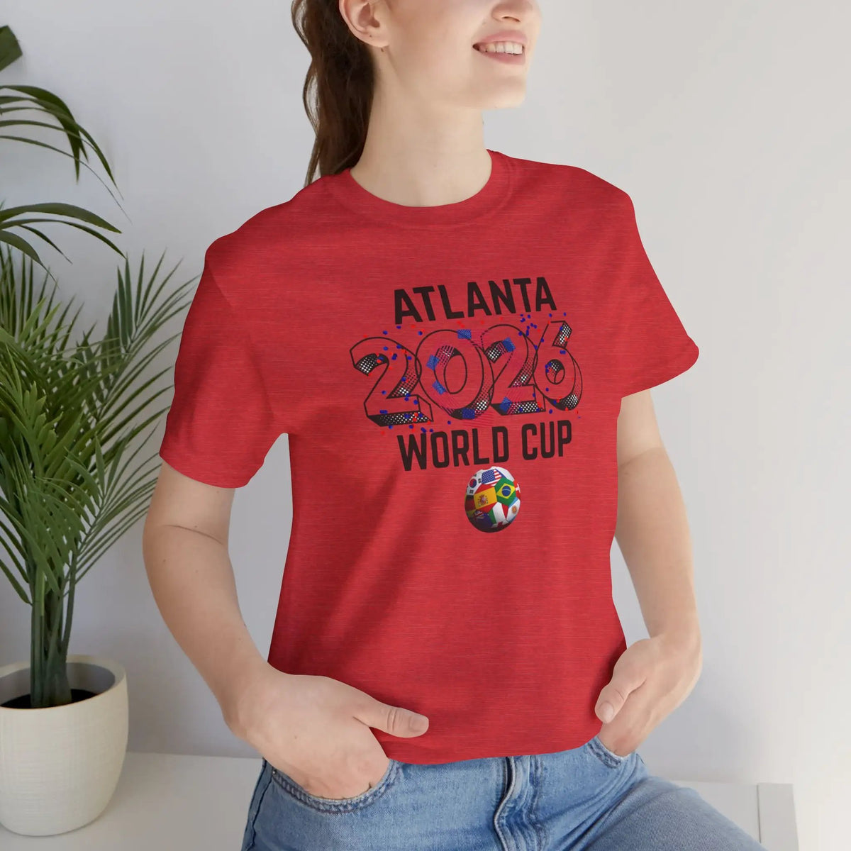 Atlanta 2026 World Cup T-Shirt — Soccer Fan Tee by Printify
