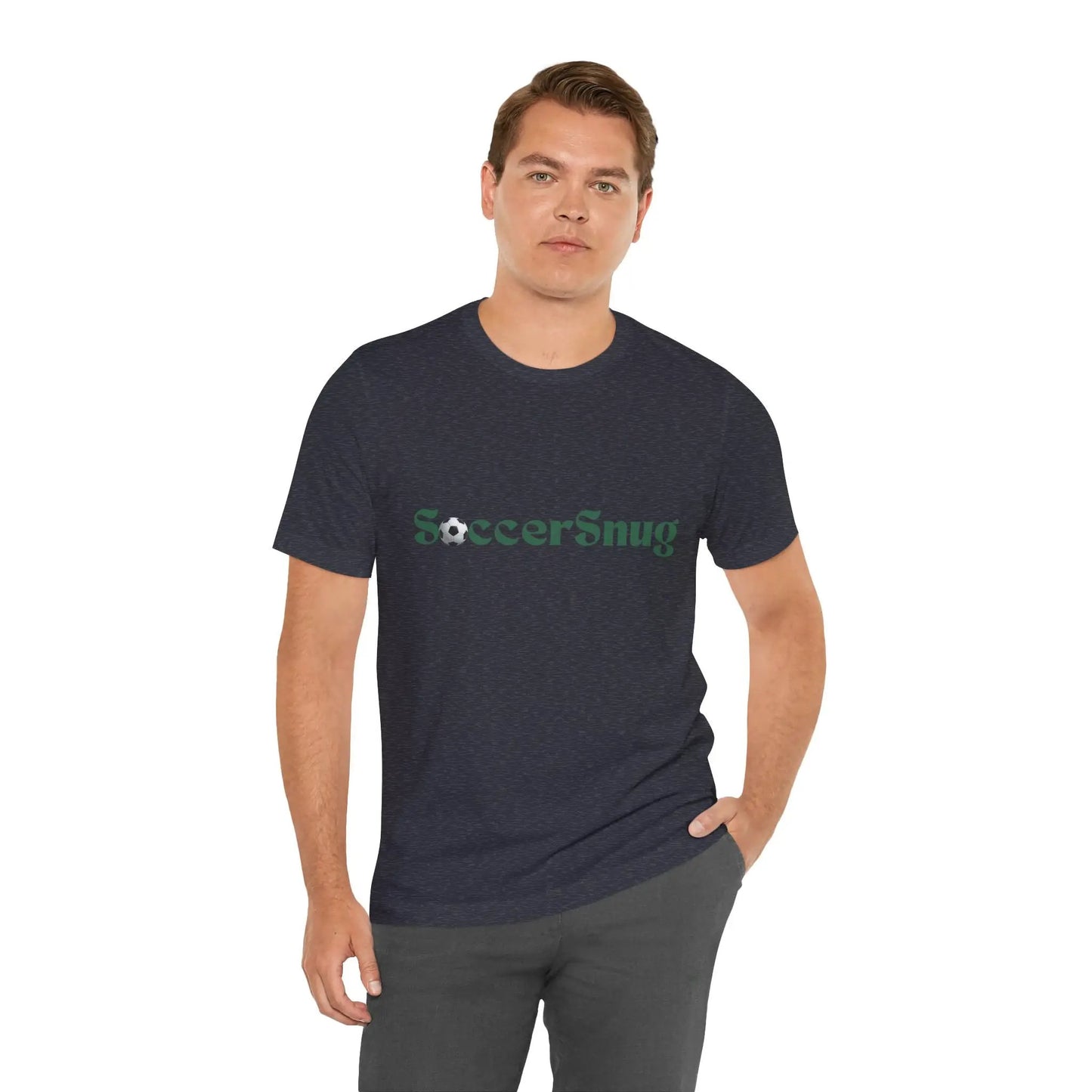 SoccerSnug Unisex Soccer Short Sleeve Tee by Printify