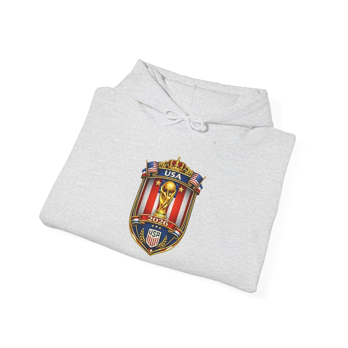 USA World Cup 2026 Hooded Sweatshirt by Printify