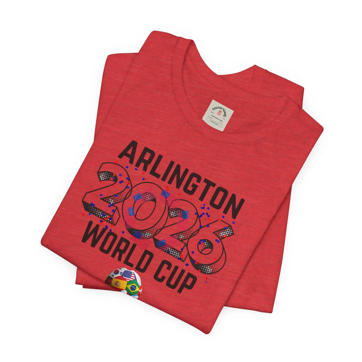 Arlington 2026 World Cup Soccer Tee — Commemorative Fan T‑Shirt by Printify