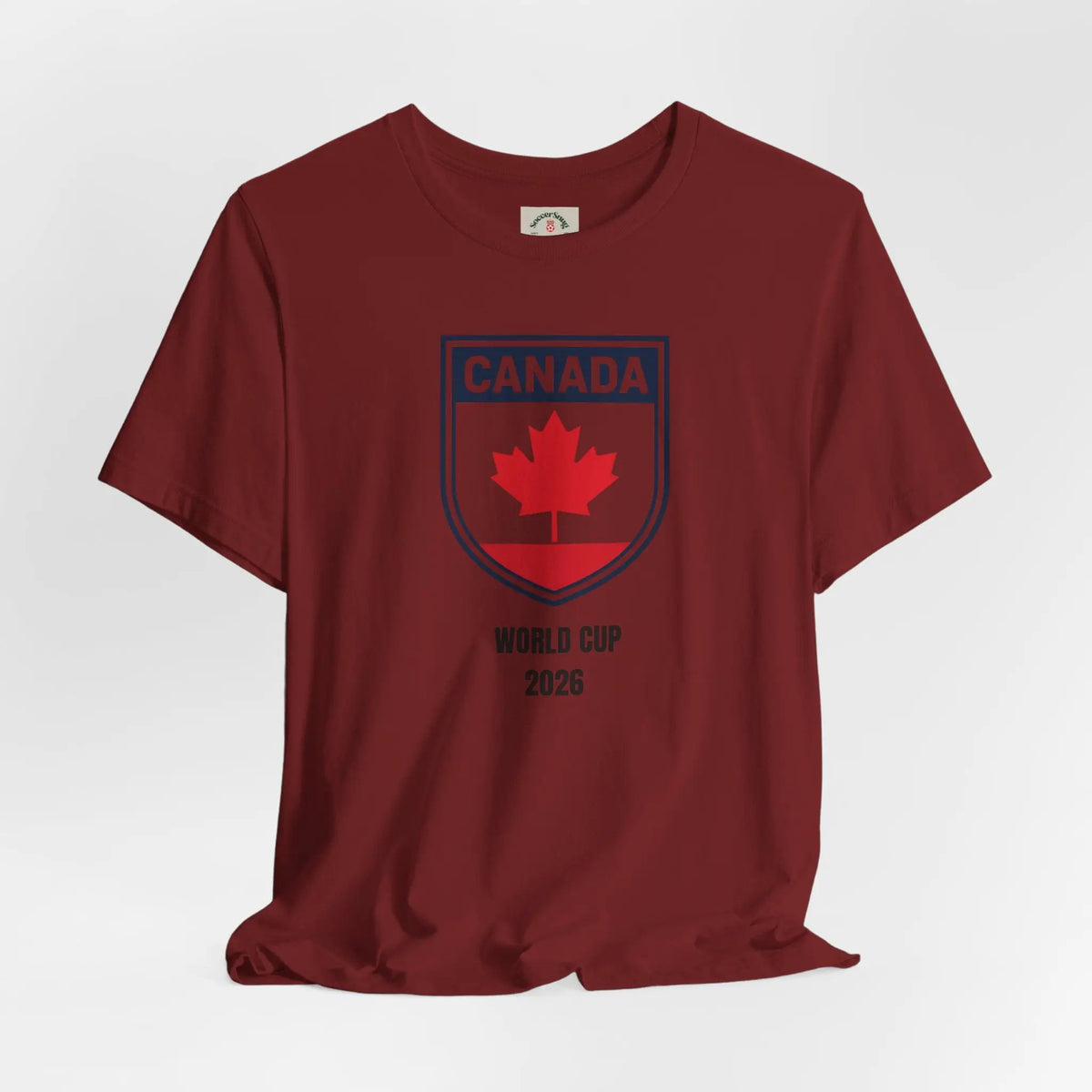 Canada World Cup 2026 Unisex Cotton Crew Tee by Printify
