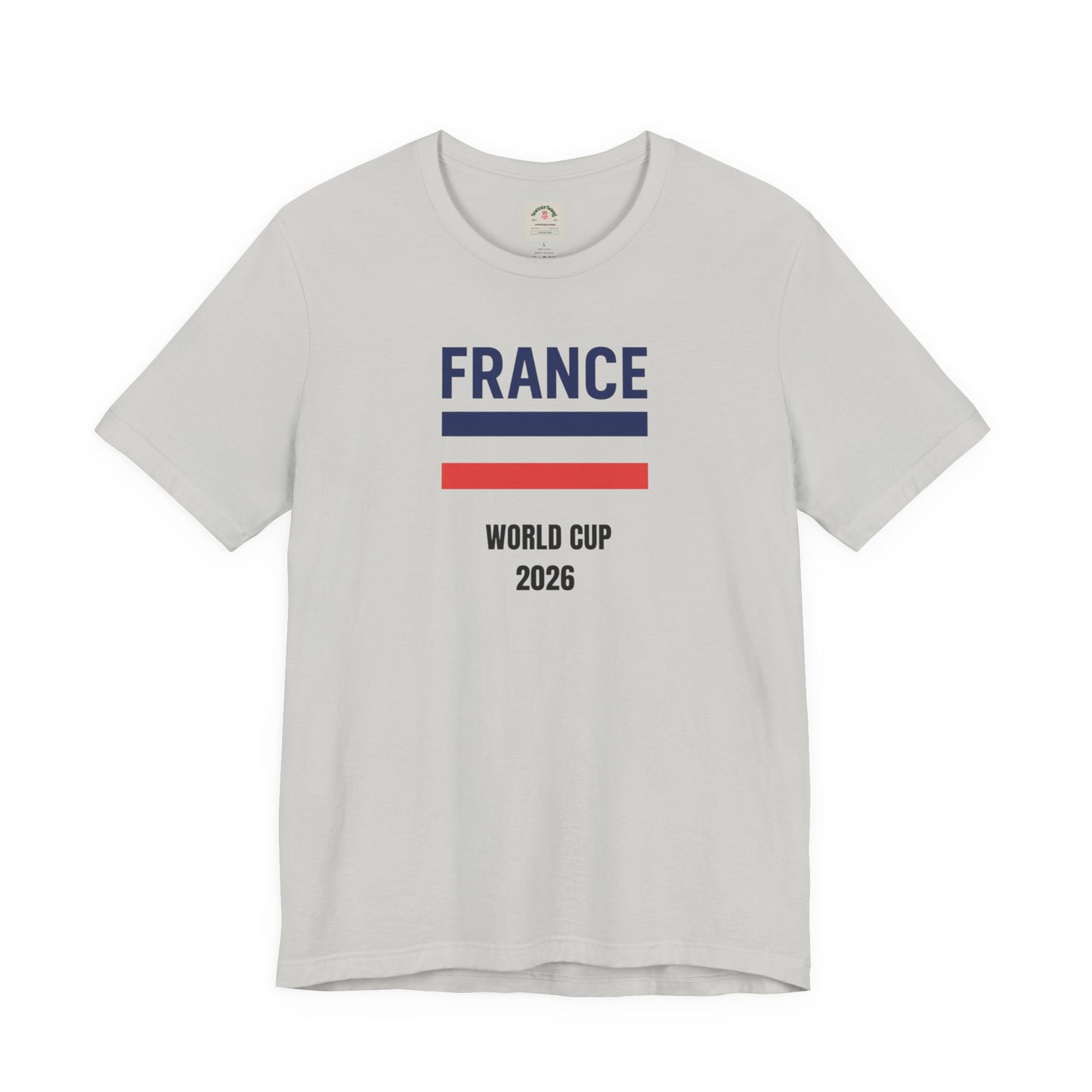 France World Cup 2026 Unisex Cotton Crew Tee