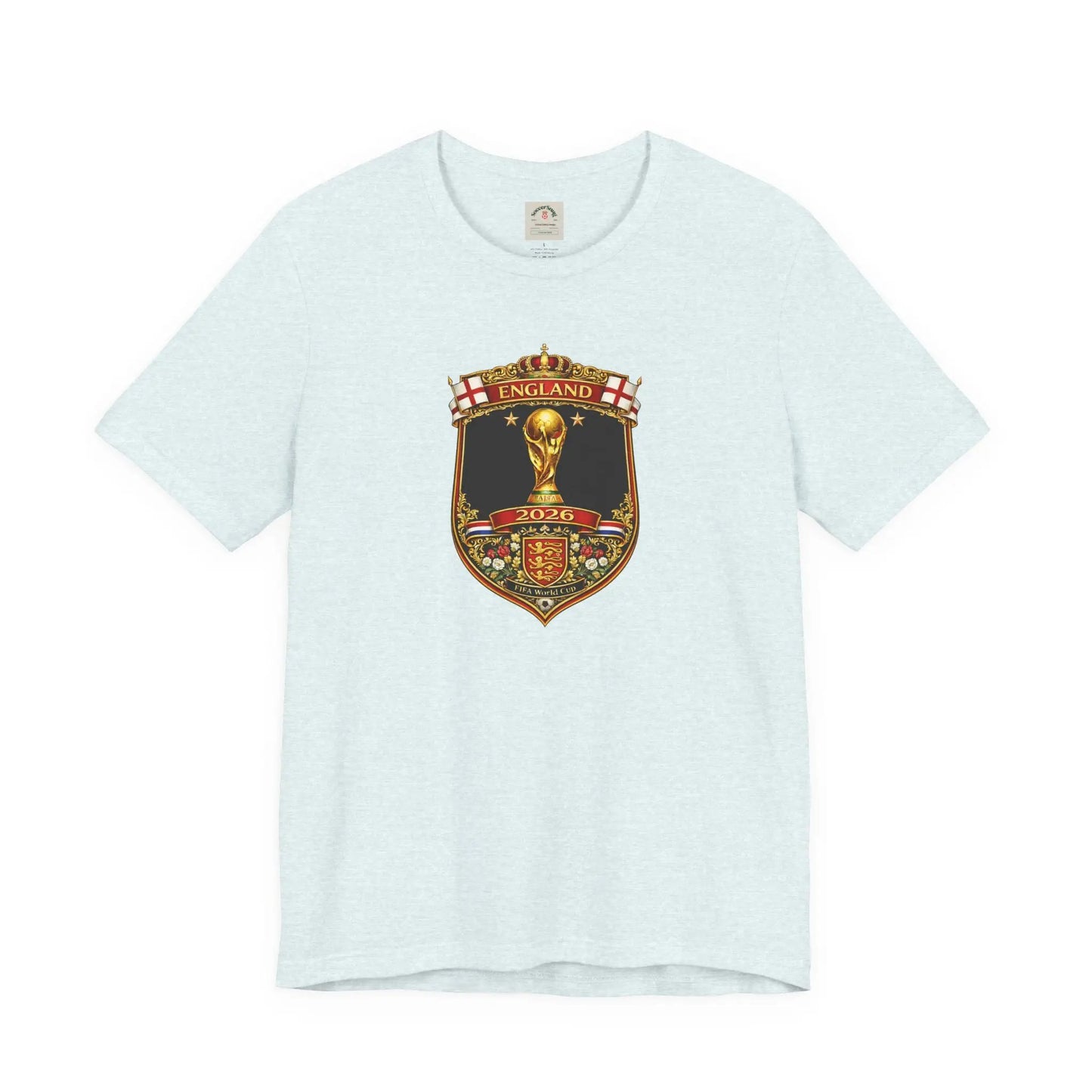 England World Cup 2026 Unisex Cotton Crew Tee by Printify