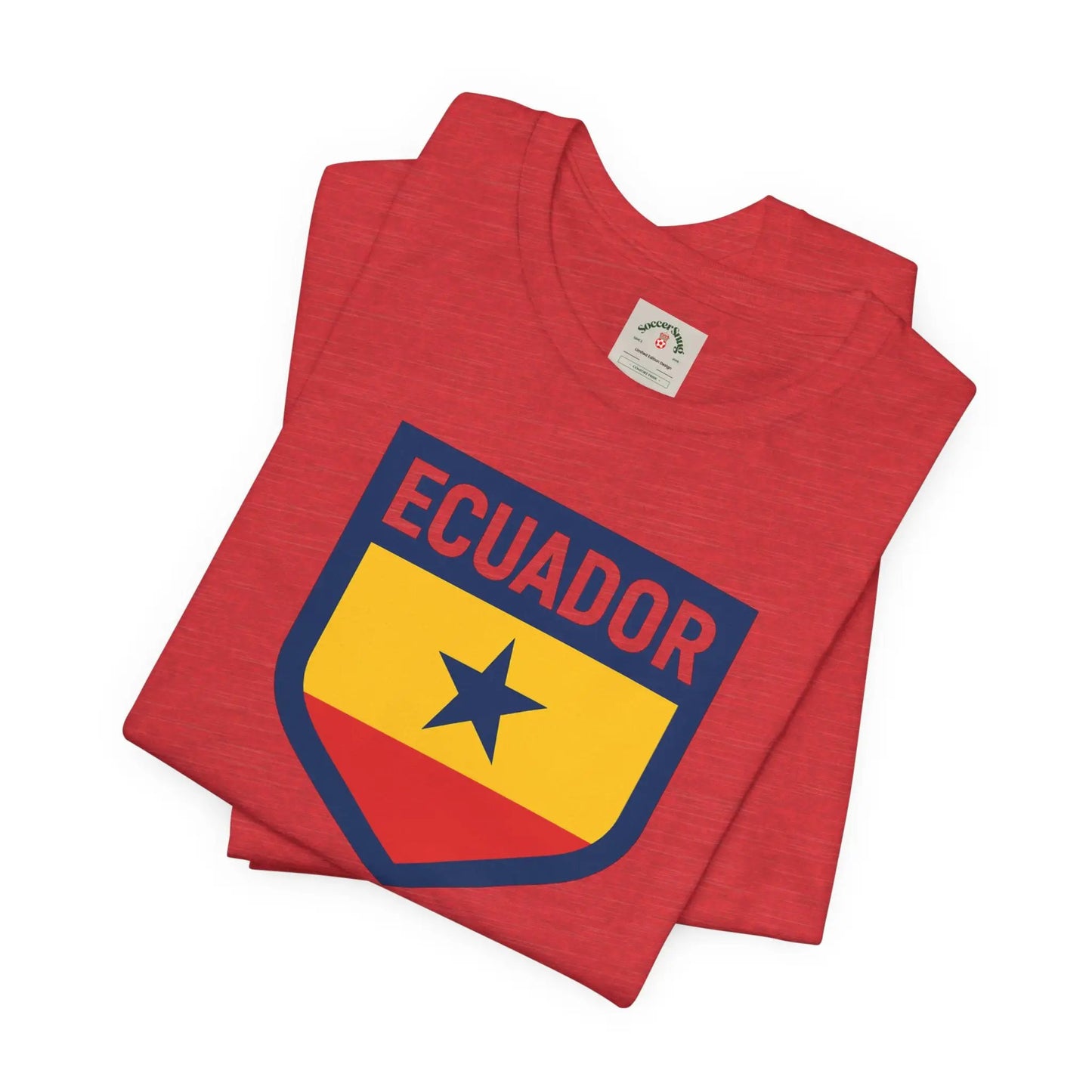 Ecuador World Cup 2026 Unisex Cotton Crew Tee by Printify
