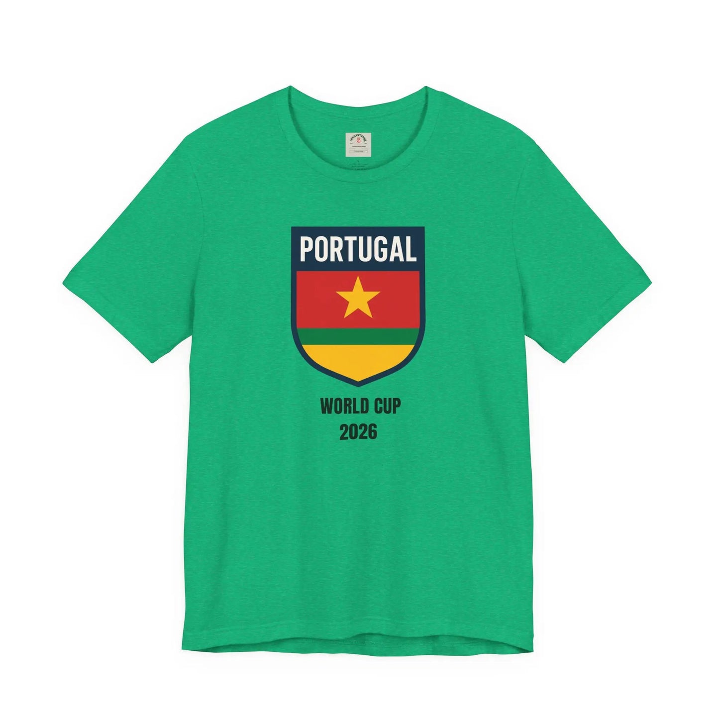 Portugal World Cup 2026 Unisex Cotton Crew Tee by Printify