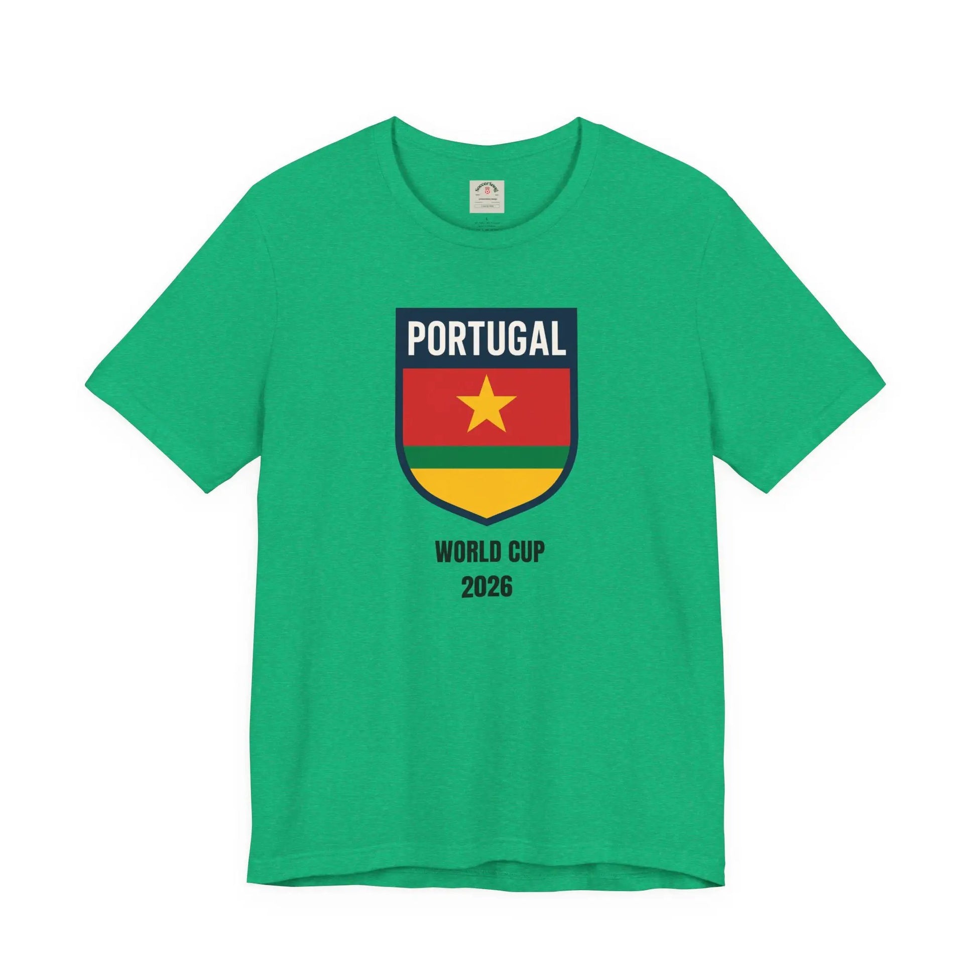 Portugal World Cup 2026 Unisex Cotton Crew Tee by Printify