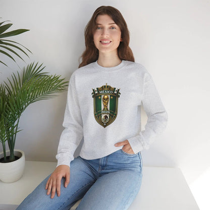 Mexico World Cup 2026 Crewneck Sweatshirt by Printify