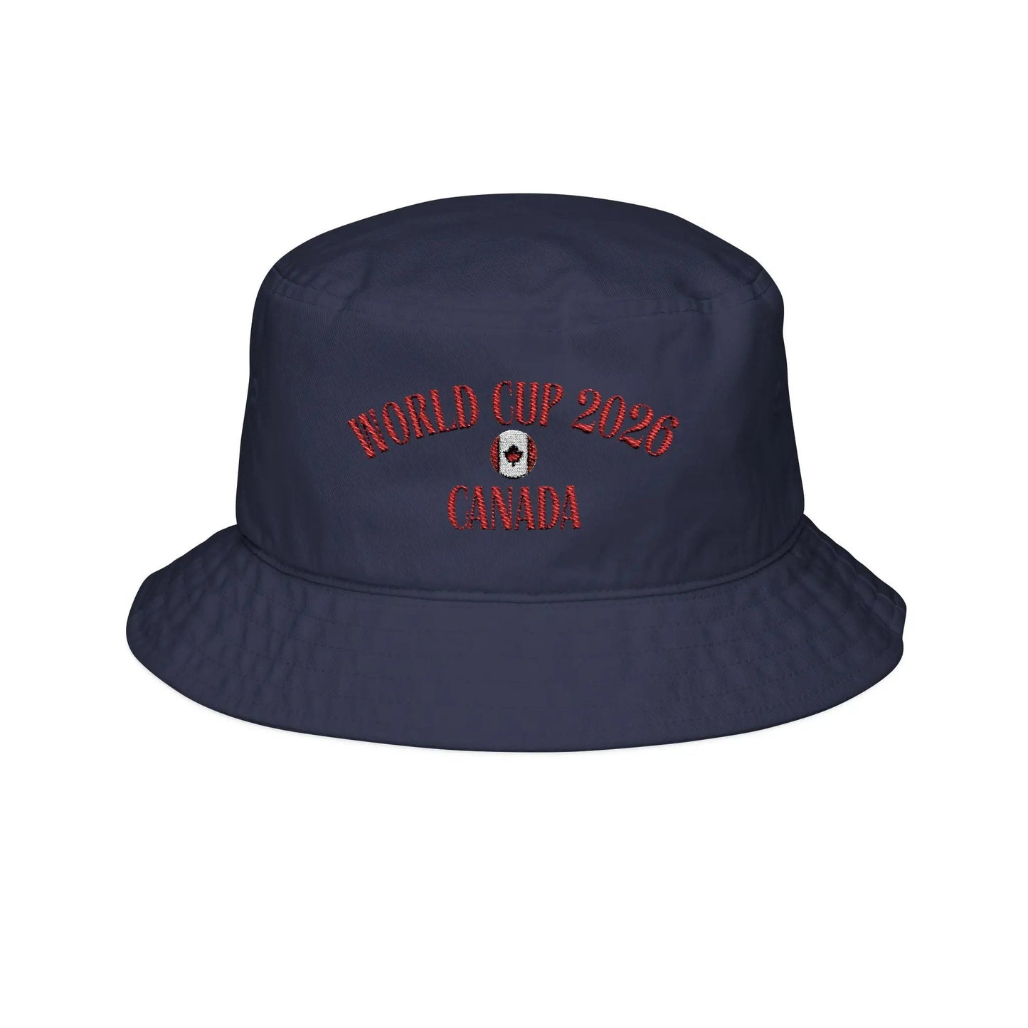 World Cup 2026 Canada Embroidered Bucket Hat — Soccer Fan Sun Hat by Printify