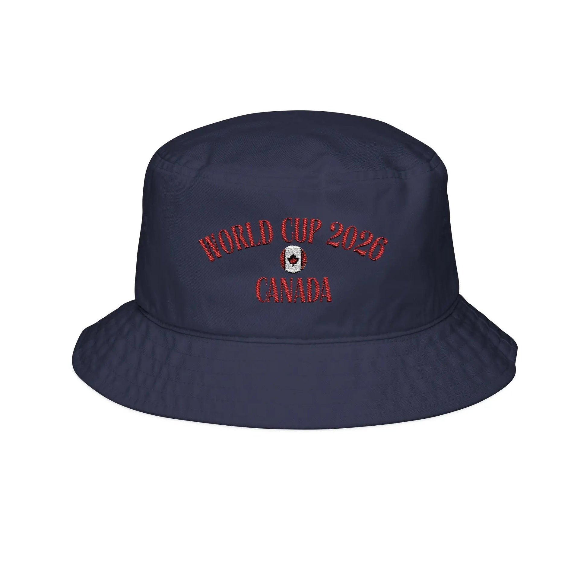 World Cup 2026 Canada Embroidered Bucket Hat — Soccer Fan Sun Hat by Printify