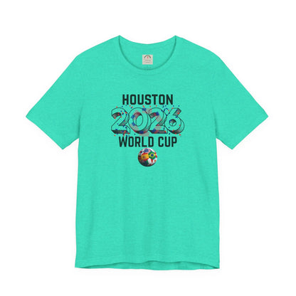 Houston World Cup 2026 Host Unisex Cotton Crew Tee by Printify