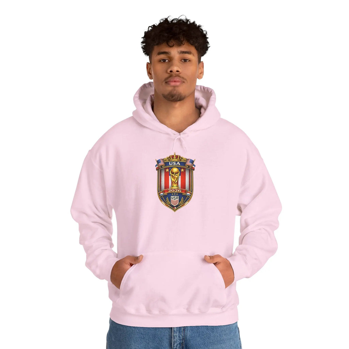 USA World Cup 2026 Hooded Sweatshirt by Printify