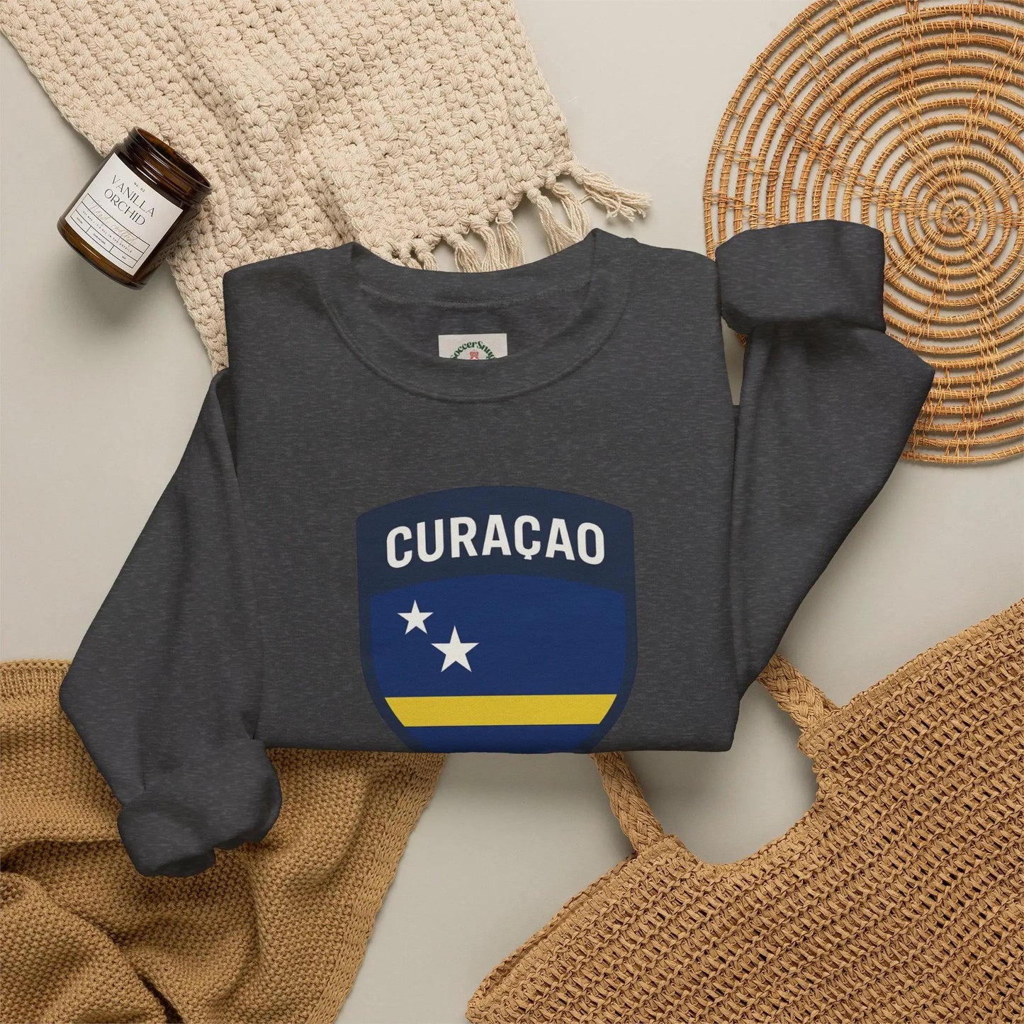 Curacao World Cup 2026 Crewneck Sweatshirt by Printify