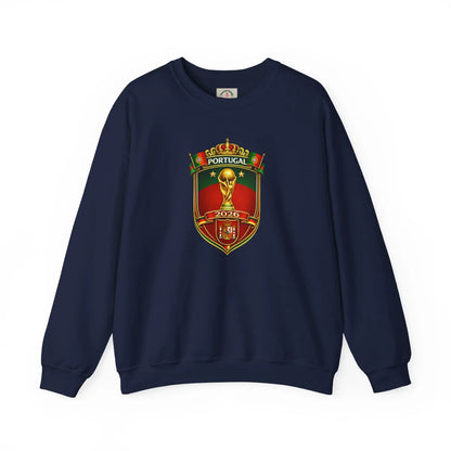 Portugal World Cup 2022 Crest Sweatshirt by Printify
