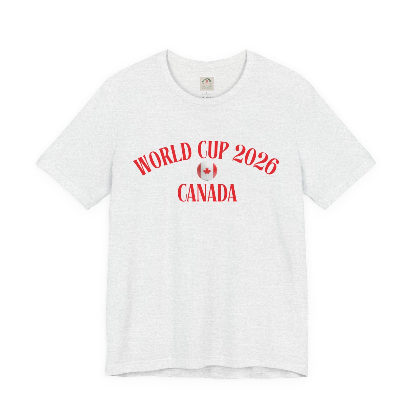 World Cup 2026 Canada T-Shirt — Canadian Soccer Fan Tee