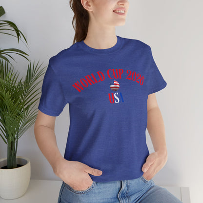 World Cup 2026 USA T-Shirt — Patriotic Soccer Tee