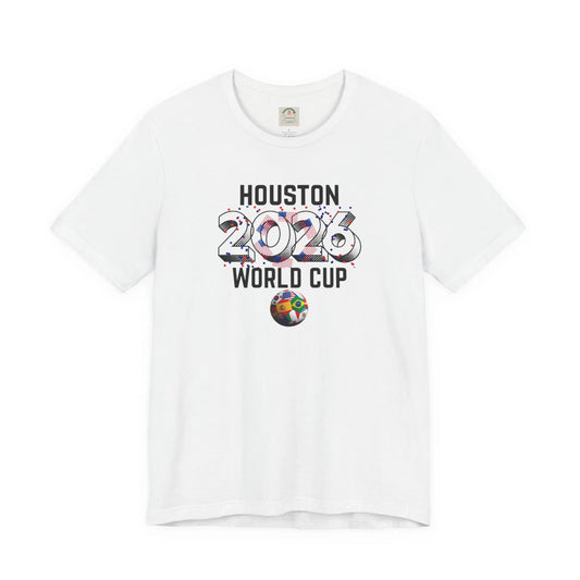 Houston World Cup 2026 Host Unisex Cotton Crew Tee by Printify