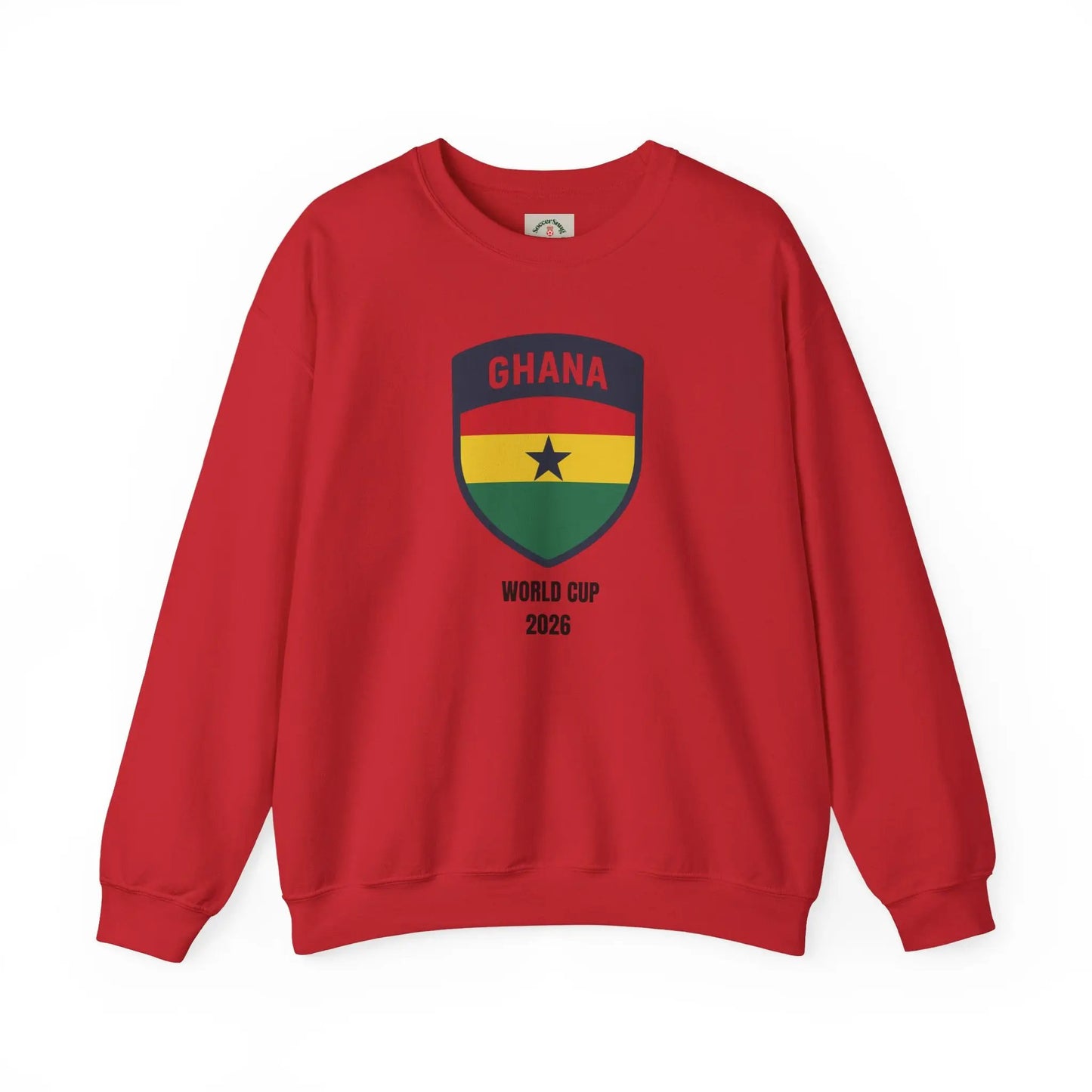 Ghana World Cup 2026 Unisex Heavy Blend™ Crewneck Sweatshirt by Printify