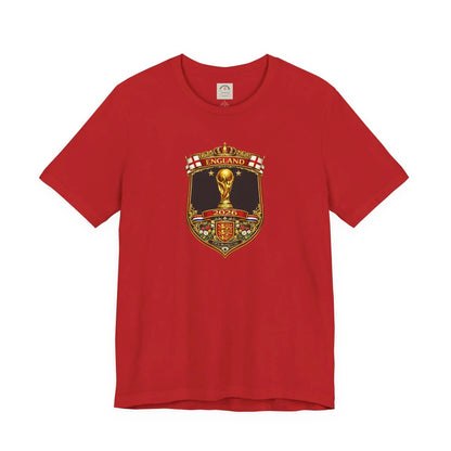 England World Cup 2026 Unisex Cotton Crew Tee by Printify