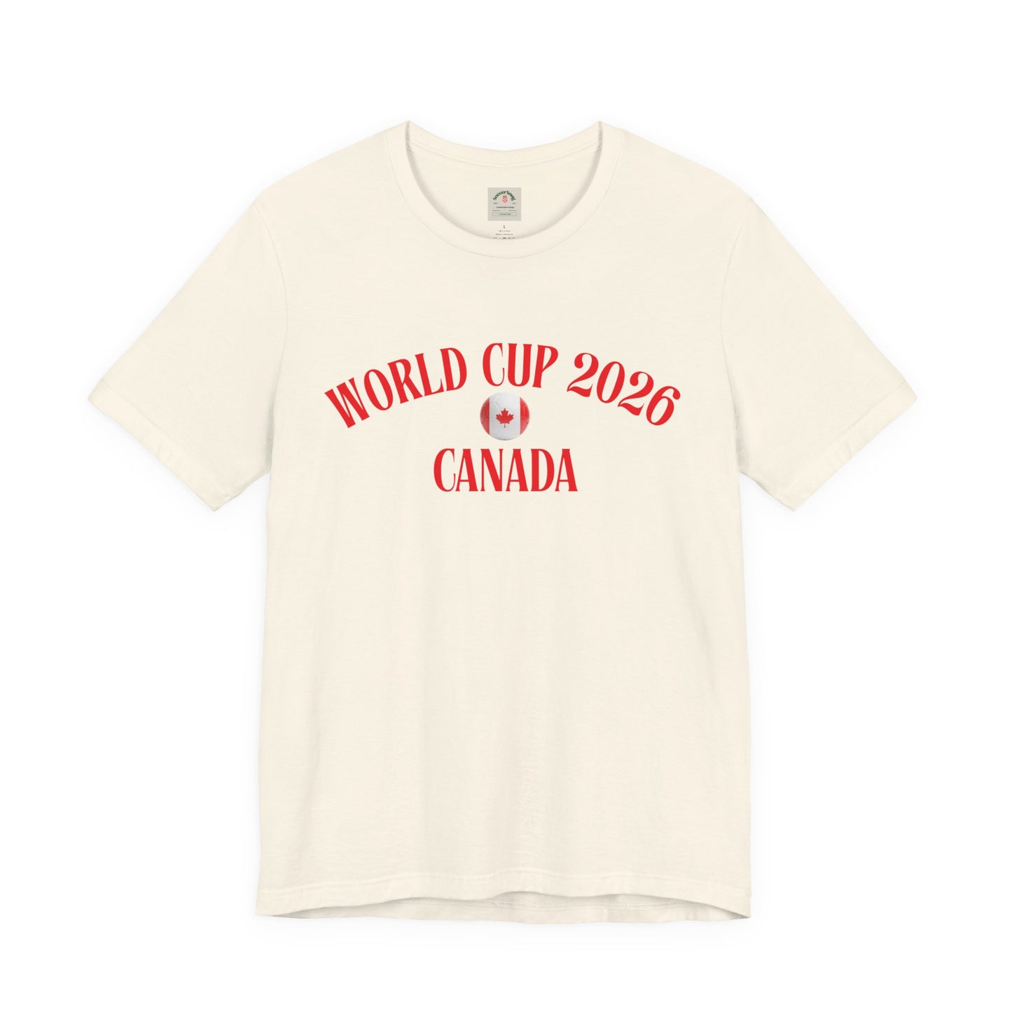 World Cup 2026 Canada T-Shirt — Canadian Soccer Fan Tee