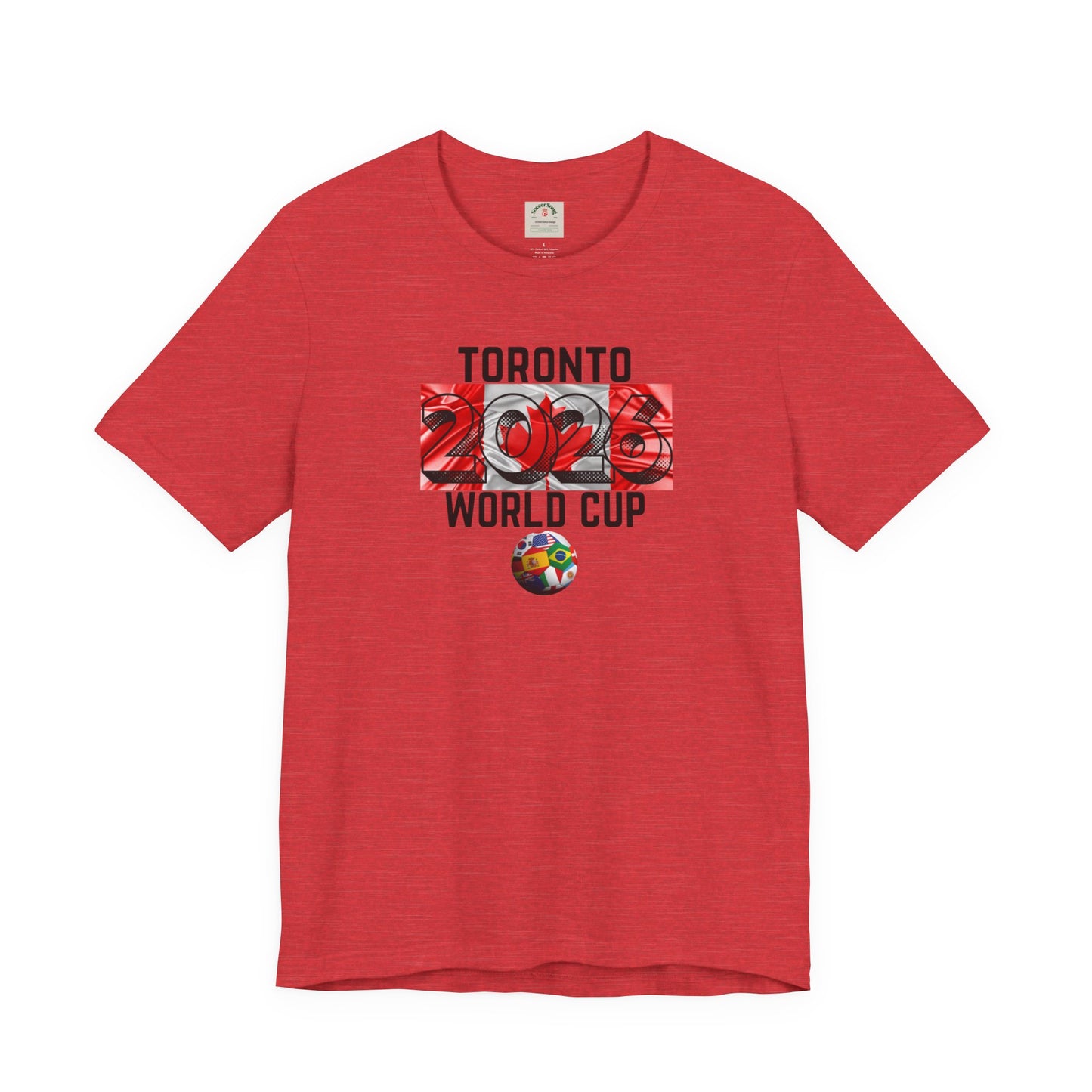 Toronto World Cup 2026 Host Unisex Cotton Crew Tee