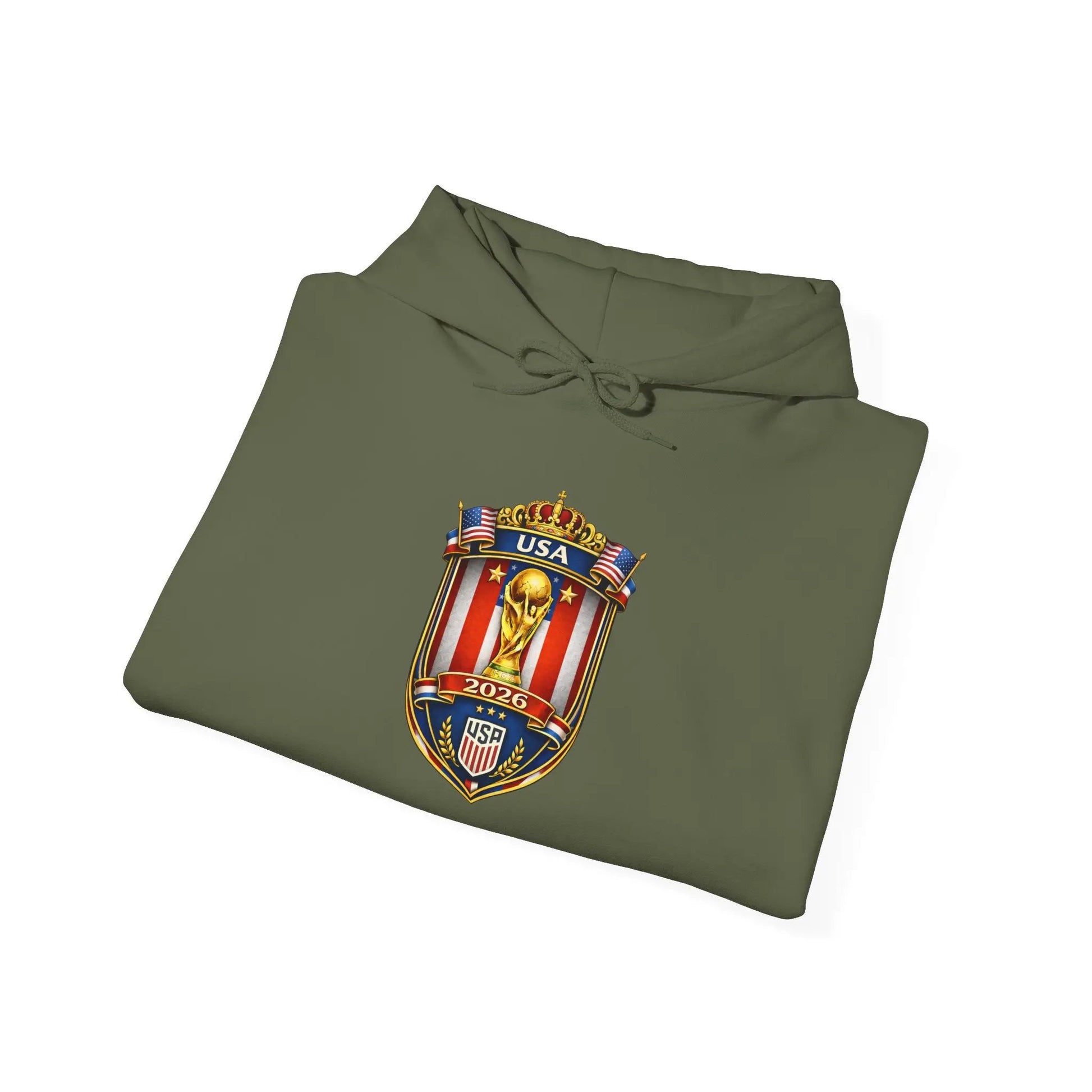 USA World Cup 2026 Hooded Sweatshirt by Printify