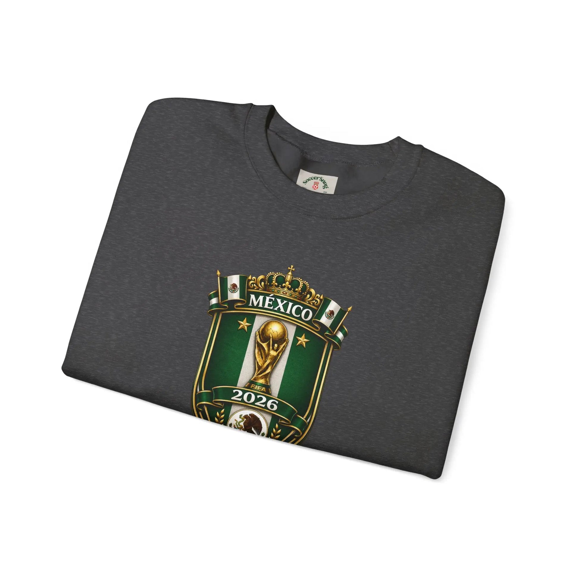 Mexico World Cup 2026 Crewneck Sweatshirt by Printify