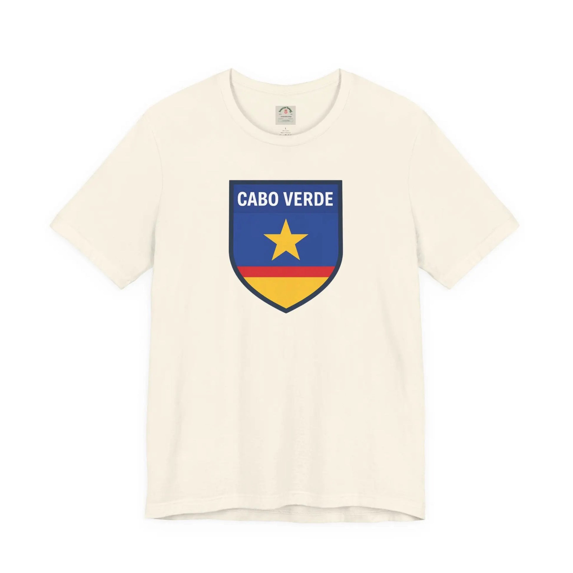 Cabo Verde Shield T‑Shirt — Cape Verde Pride Travel Tee by Printify