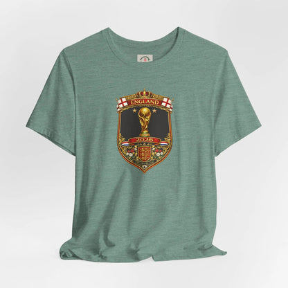 England World Cup 2026 Unisex Cotton Crew Tee by Printify