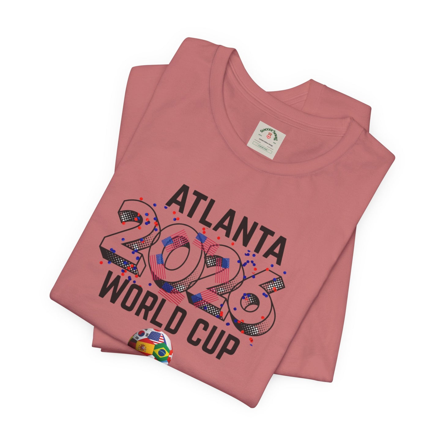 Atlanta 2026 World Cup T-Shirt — Soccer Fan Tee
