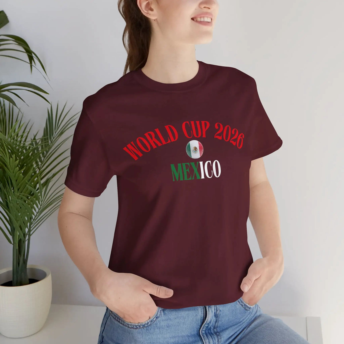 Mexico World Cup 2026 Unisex Jersey Short Sleeve Tee by Printify