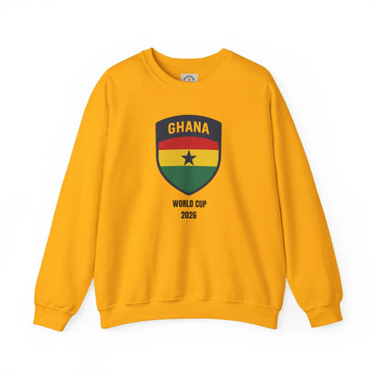 Ghana World Cup 2026 Unisex Heavy Blend™ Crewneck Sweatshirt by Printify