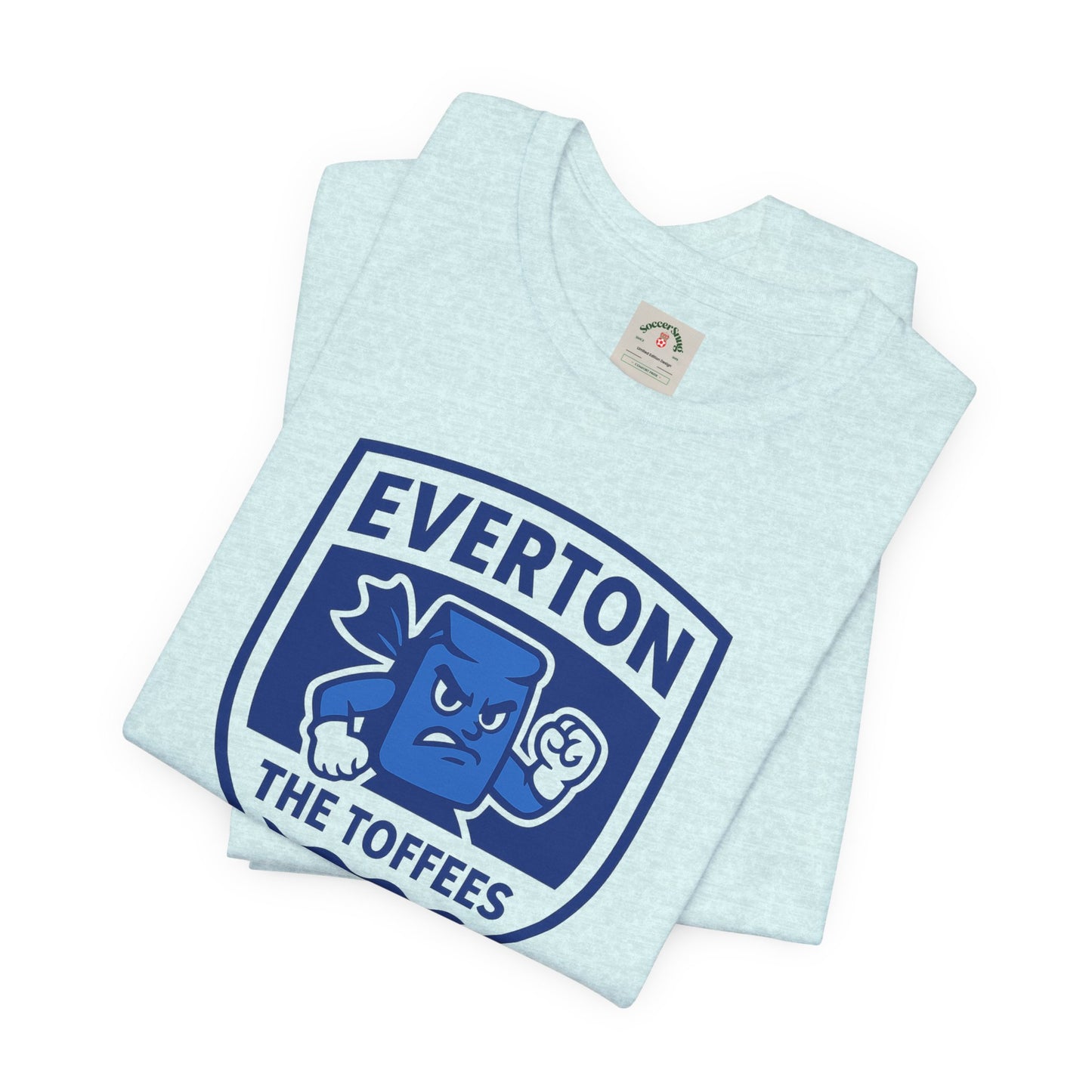 Everton 'The Toffees' Crest T-Shirt — Football Fan Tee