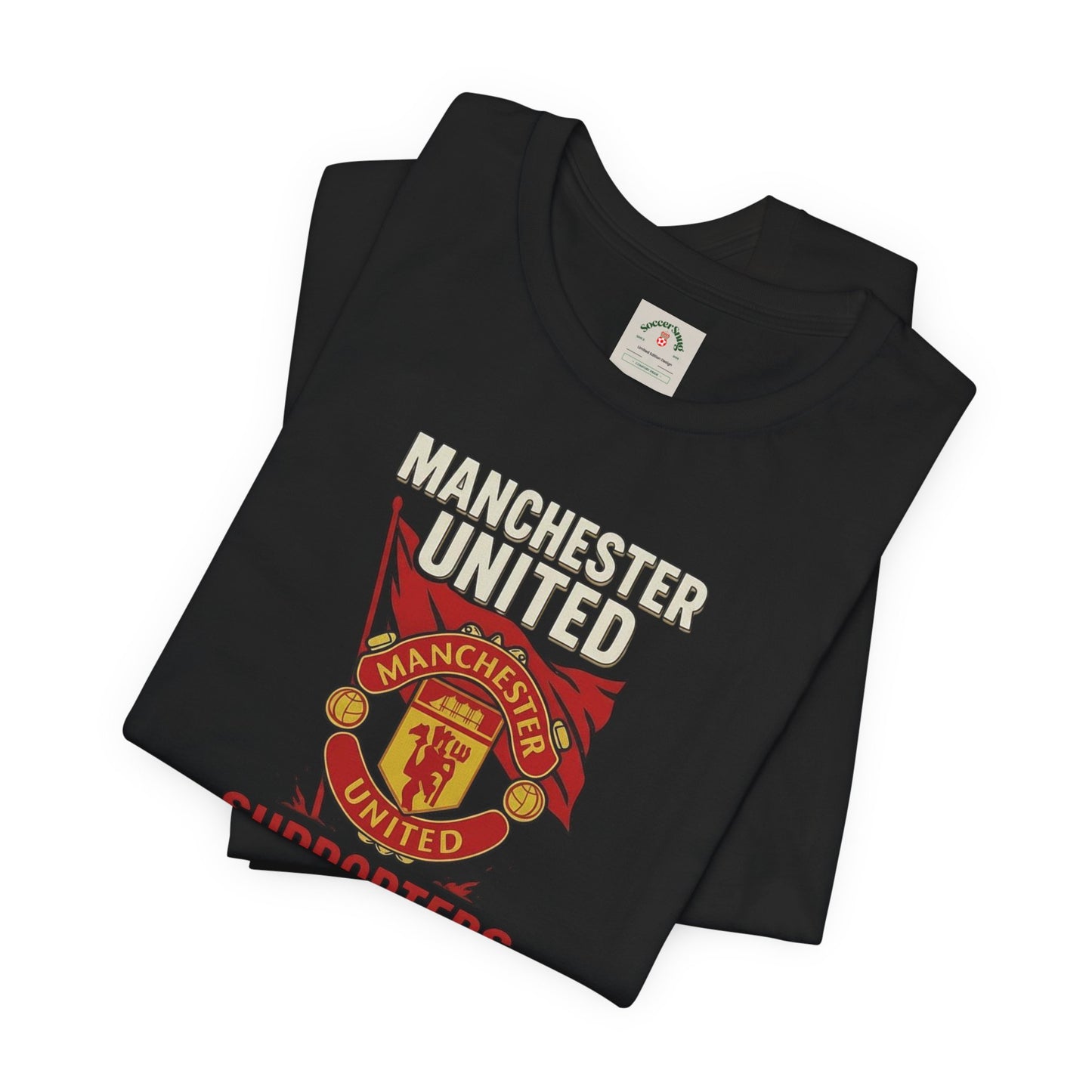 Manchester United Unisex Cotton Crew Tee