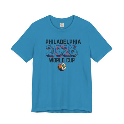 Philadelphia World Cup 2026 Unisex Streetwear Cotton Crew Tee