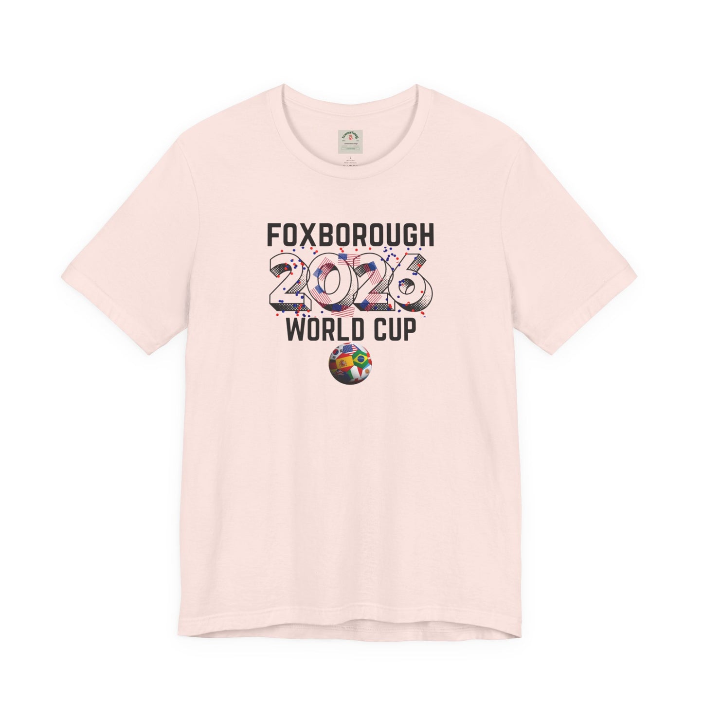 Fox Borough World Cup 2026 Host Unisex Cotton Crew Tee
