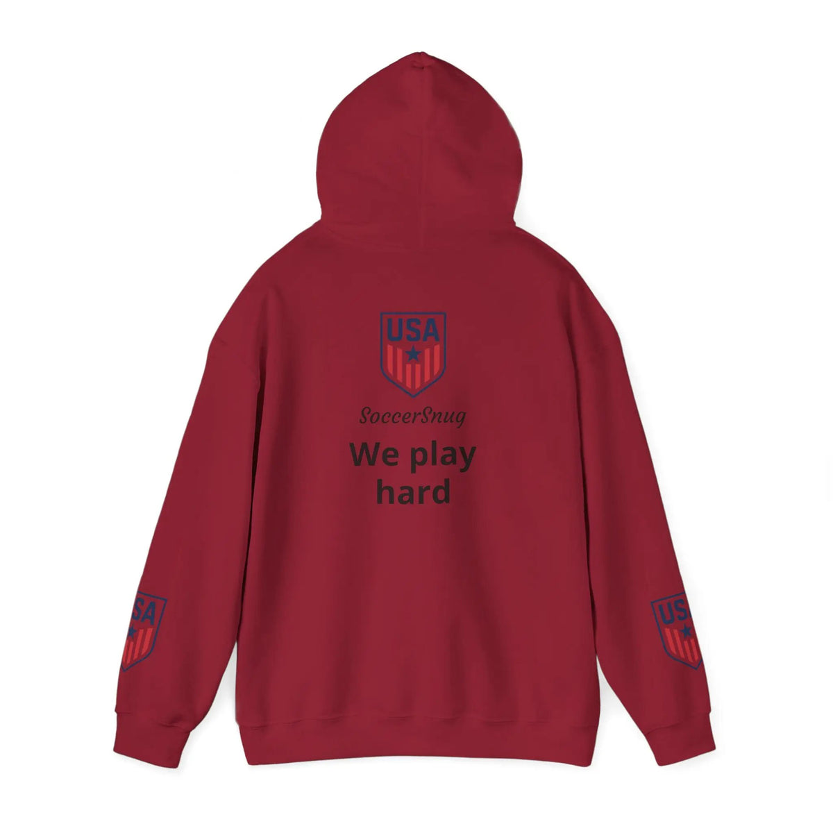 Customizable - SoccerSnug Heavy Blend Hoodie Unisex With Front Pocket Drawcord by Printify