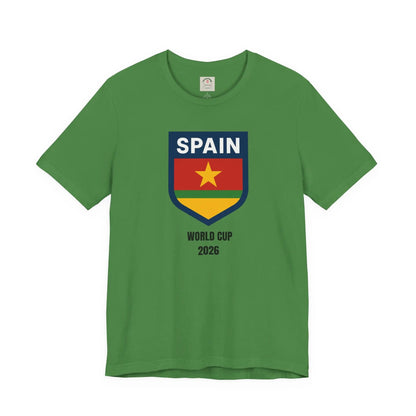 Spain World Cup 2026 Unisex Cotton Crew Tee by Printify