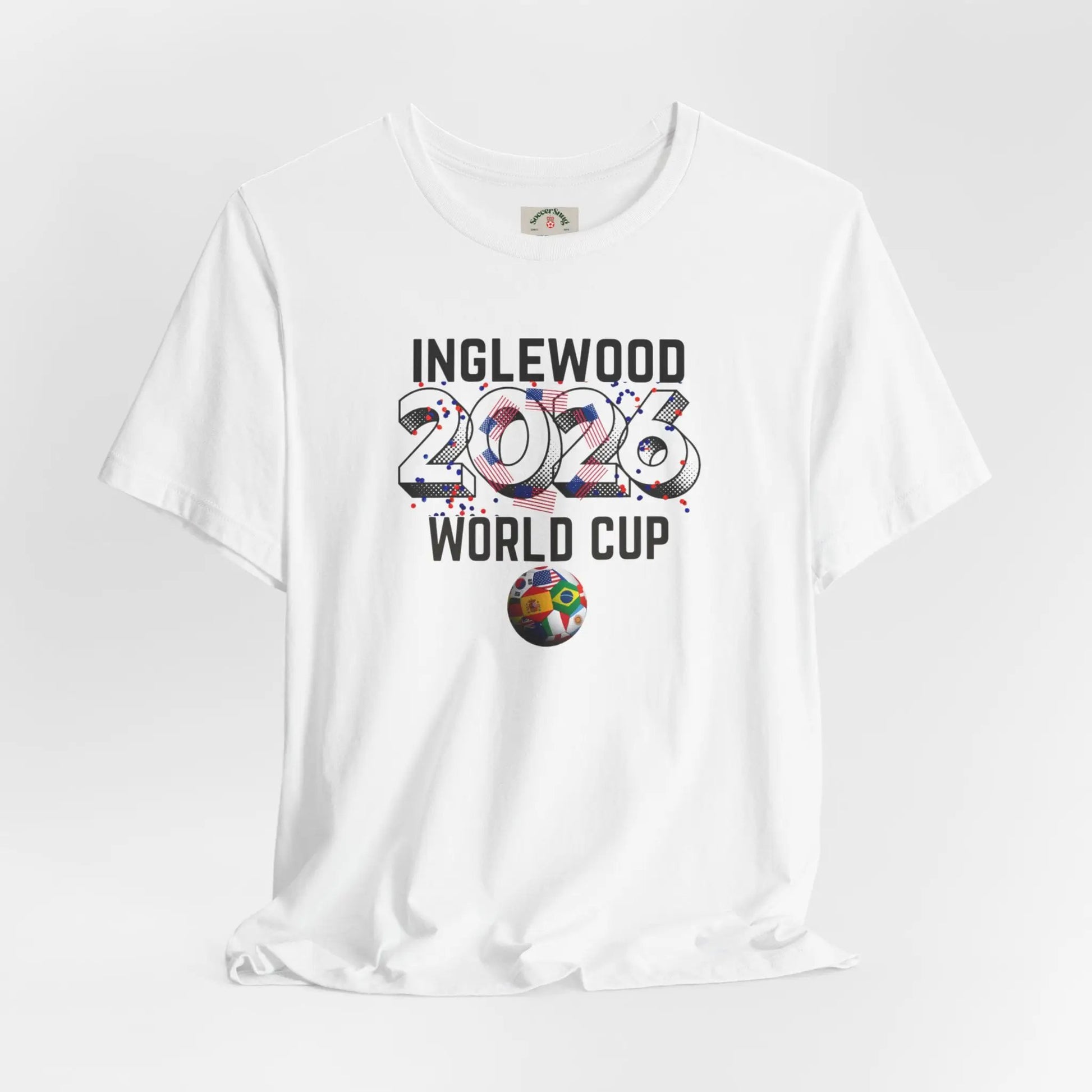 Inglewood World Cup 2026 Host Unisex Cotton Crew Tee by Printify