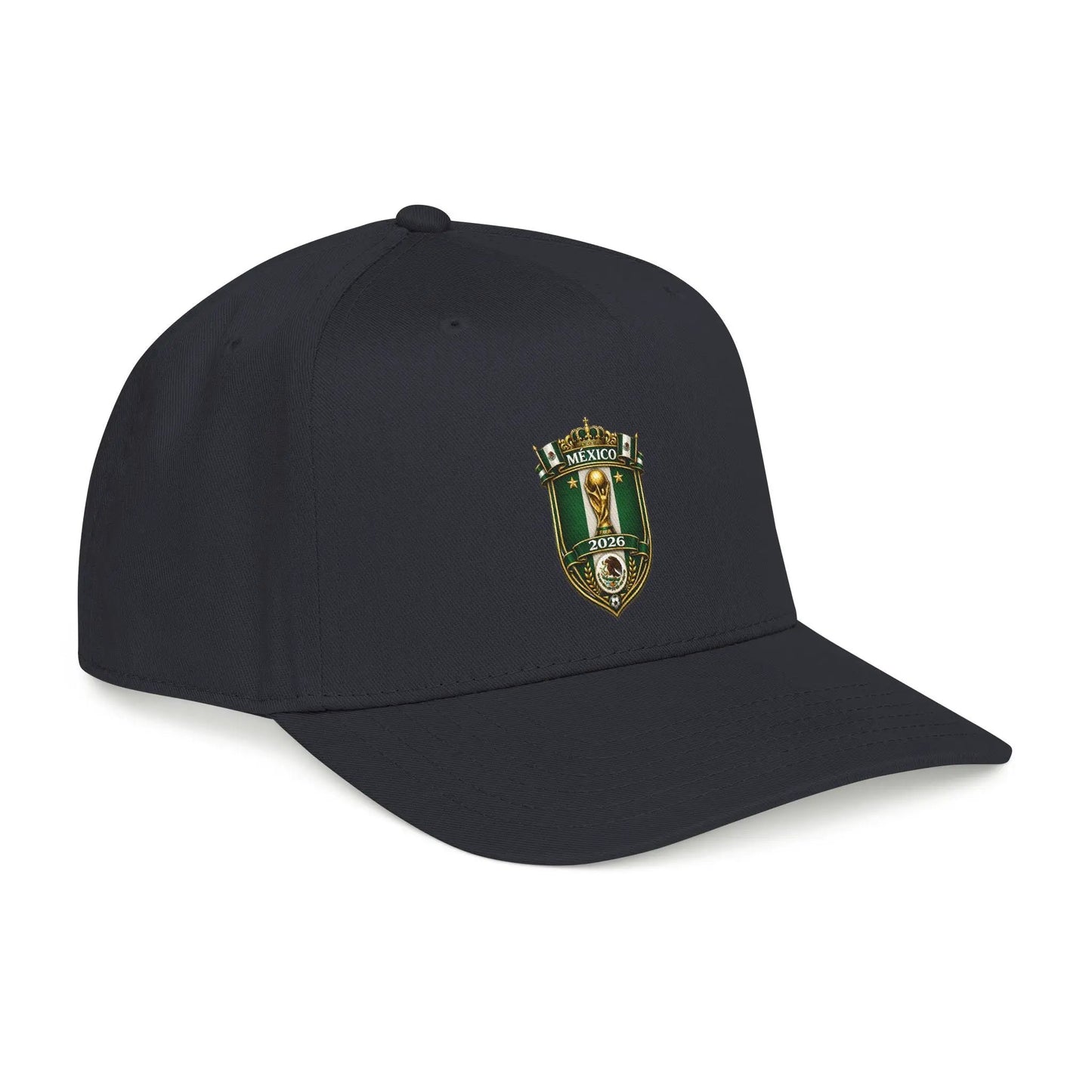 Mexico World Cup 2026 Mid Profile Adjustable Structured Baseball Cap by Printify