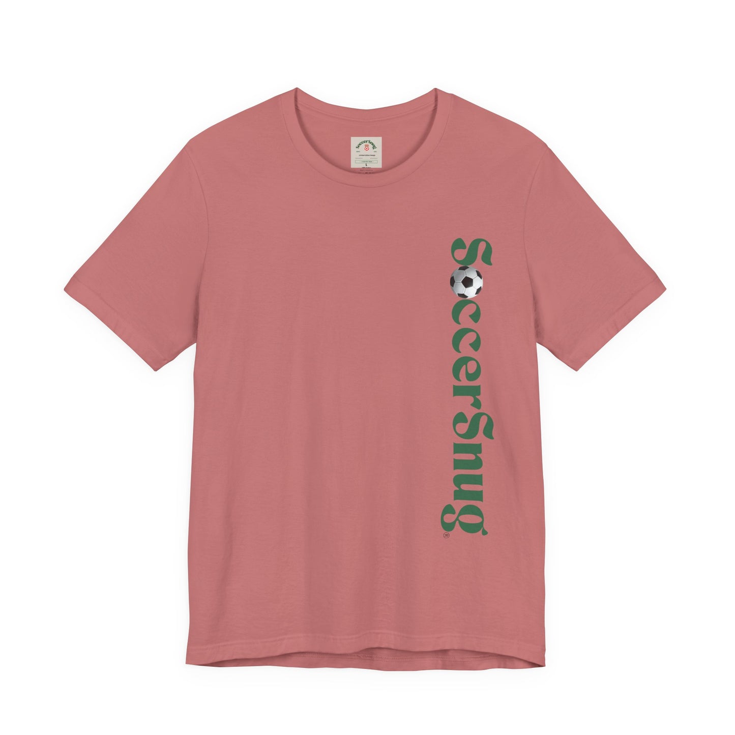 SoccerSnug Unisex Soccer Jersey Short Sleeve Tee