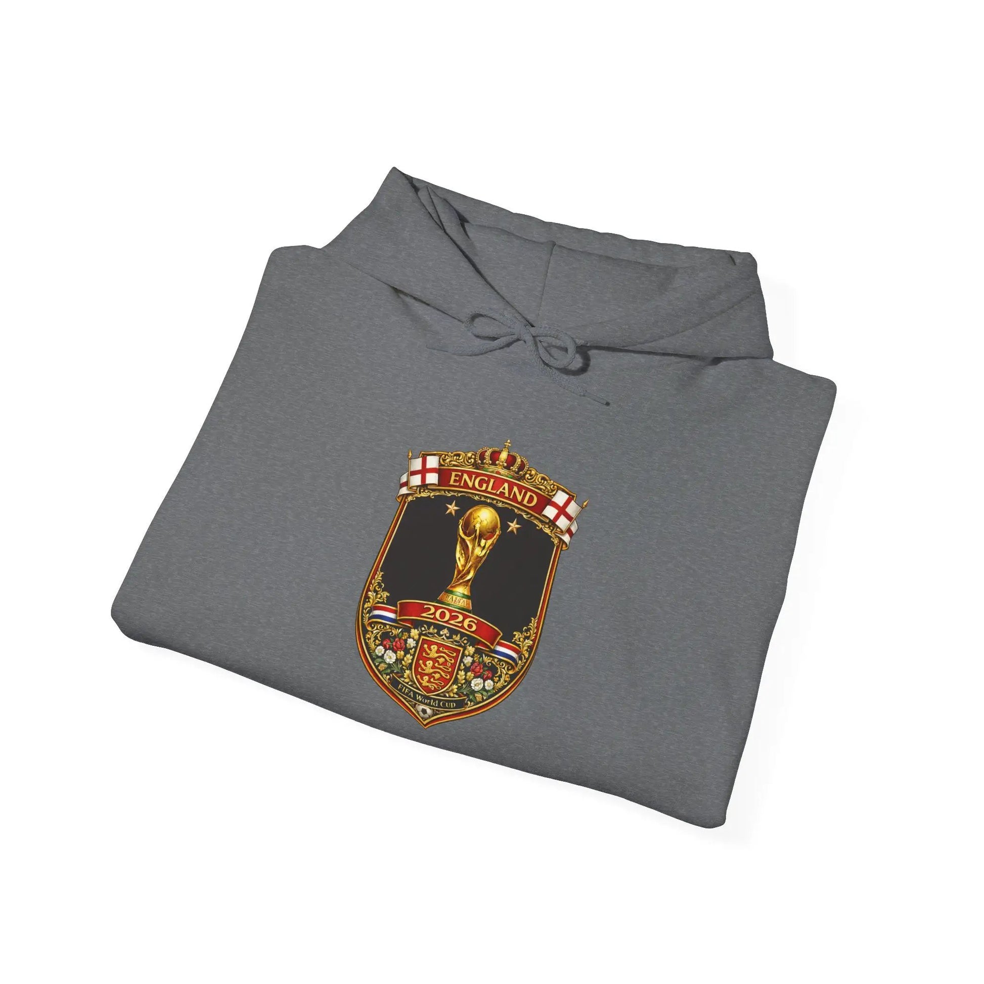 England World Cup Hooded Sweatshirt by Printify