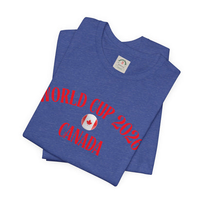 World Cup 2026 Canada T-Shirt — Canadian Soccer Fan Tee
