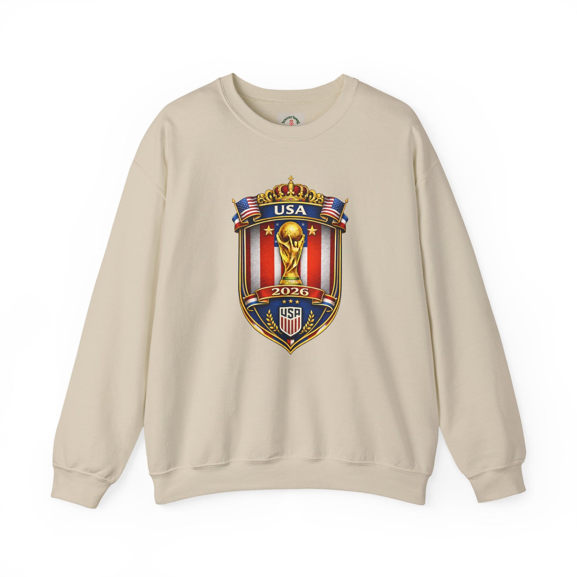 USA World Cup 2026 sweatshirt Crewneck Sweatshirt by Printify