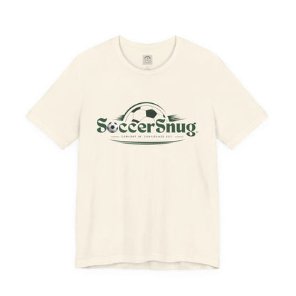 SoccerSnug Unisex Soccer Jersey Short Sleeve Tee by Printify