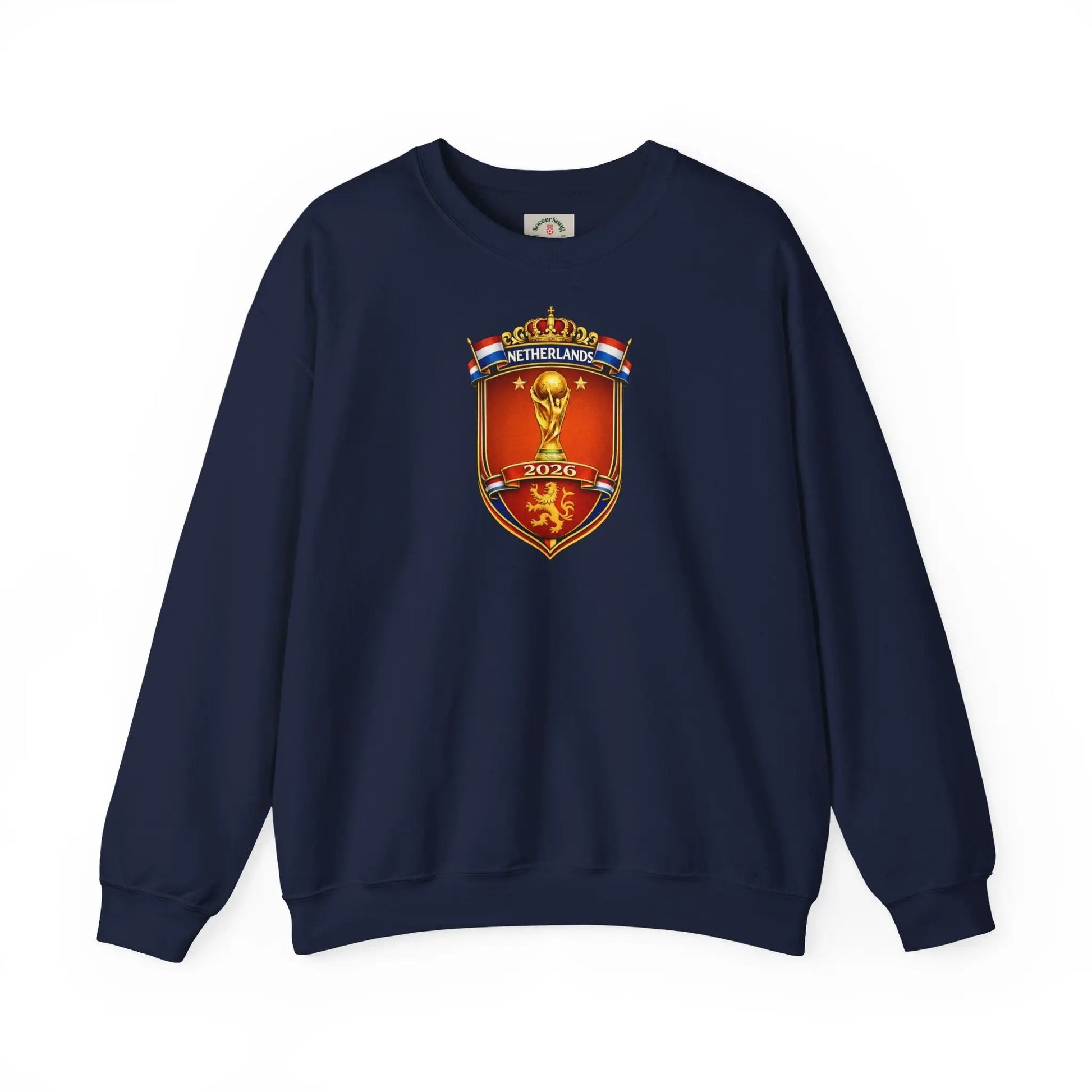 Netherlands 2026 World Cup Crest Crewneck by Printify