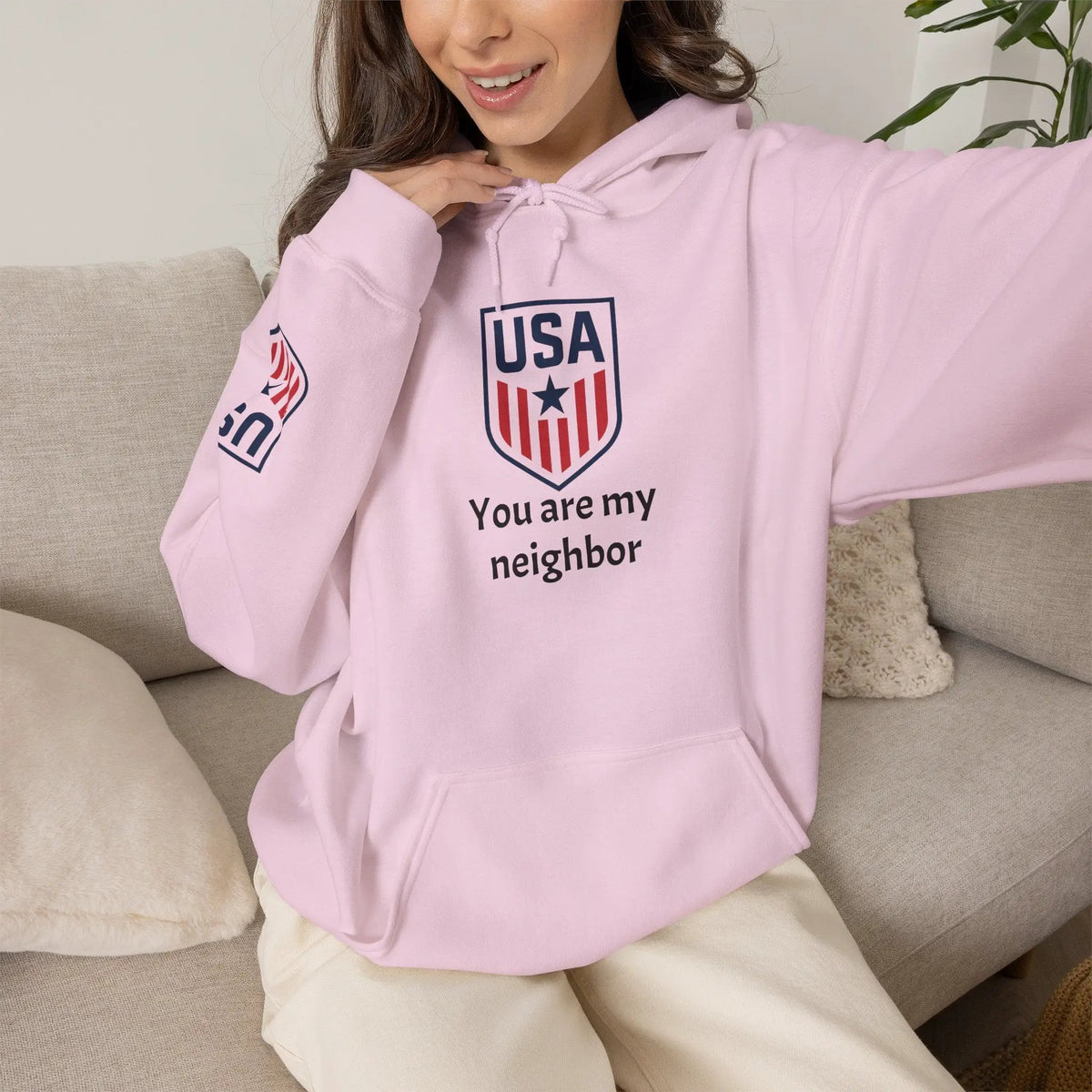 Customizable - SoccerSnug Heavy Blend Hoodie Unisex With Front Pocket Drawcord by Printify