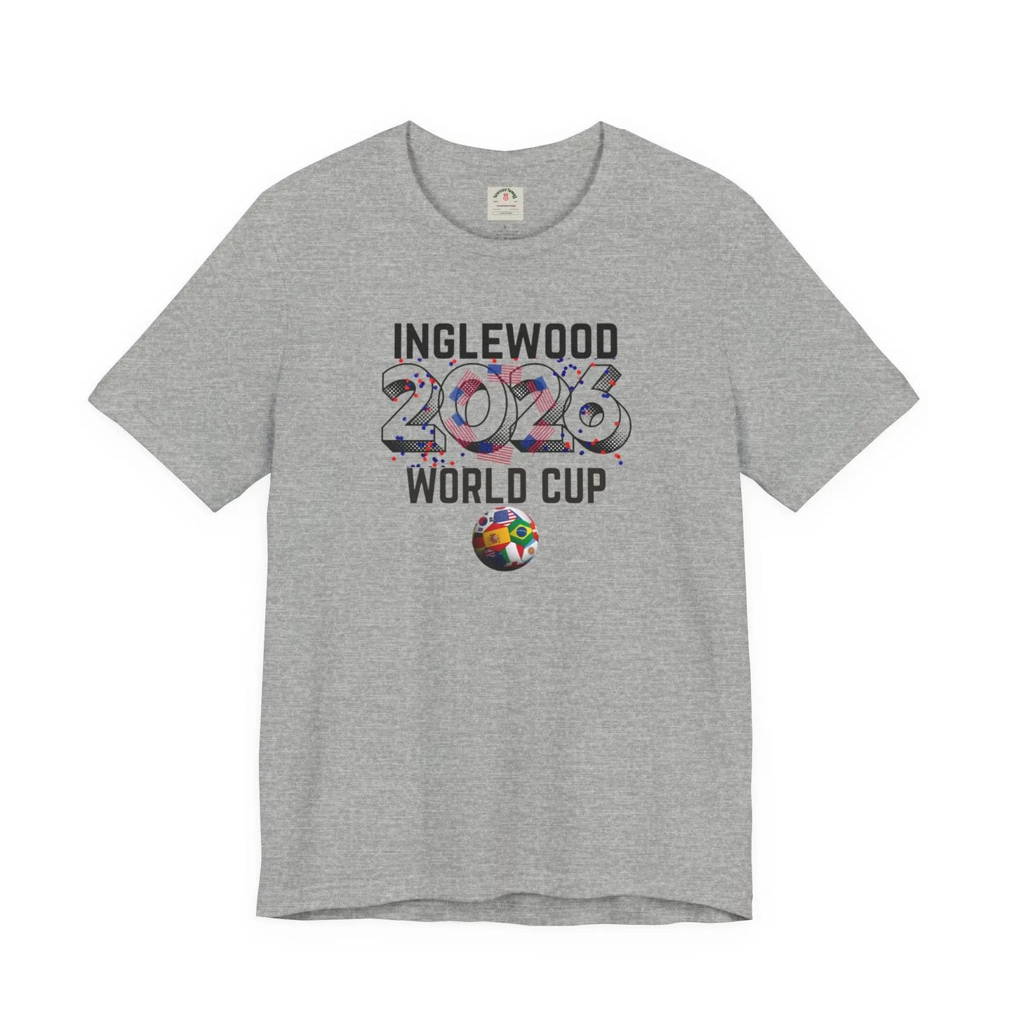 Inglewood World Cup 2026 Host Unisex Cotton Crew Tee by Printify