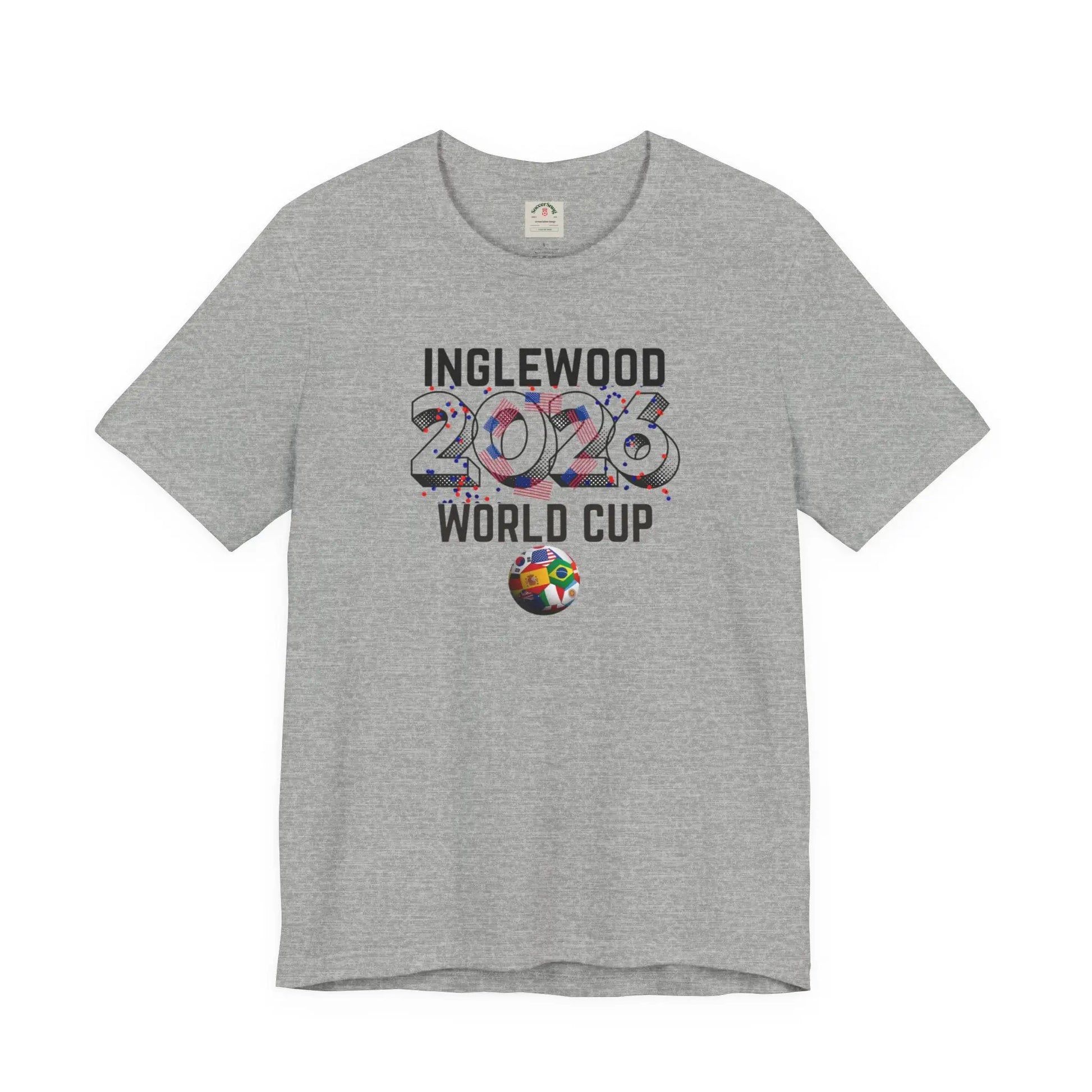 Inglewood World Cup 2026 Host Unisex Cotton Crew Tee by Printify