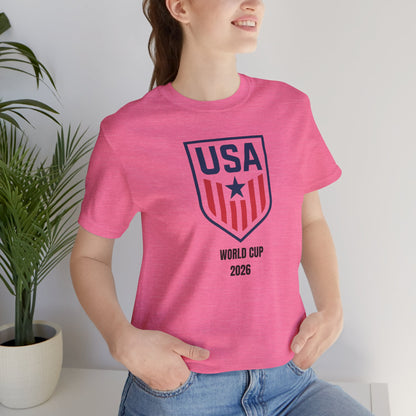 USA World Cup 2026 Unisex Cotton Crew Tee